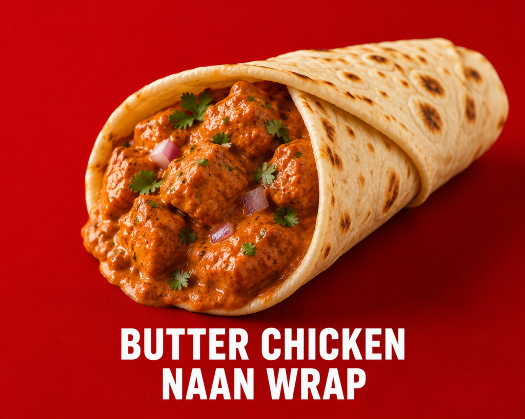 Butter Chicken Wrap